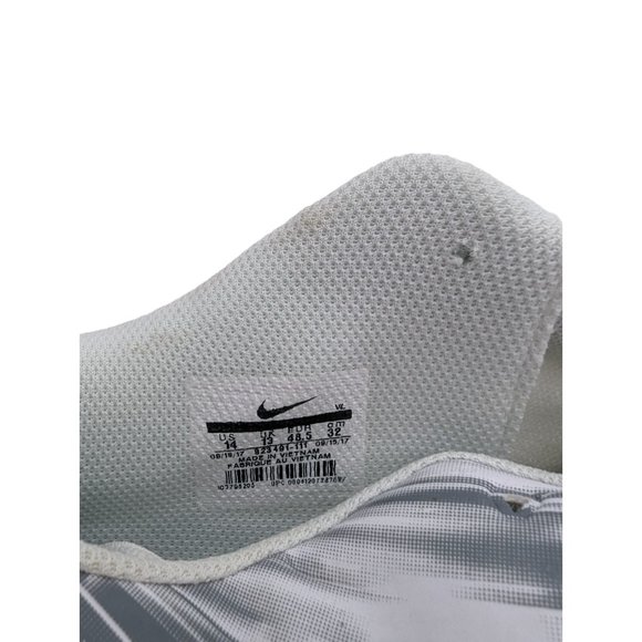 Nike Vapor Varsity Low Lax White Cool Grey Mens Lacrosse Cleats Size 14 US New main image 8